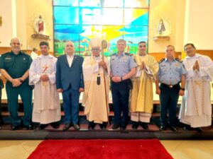 Ñande cardenal presidió ordenación como diácono a policía