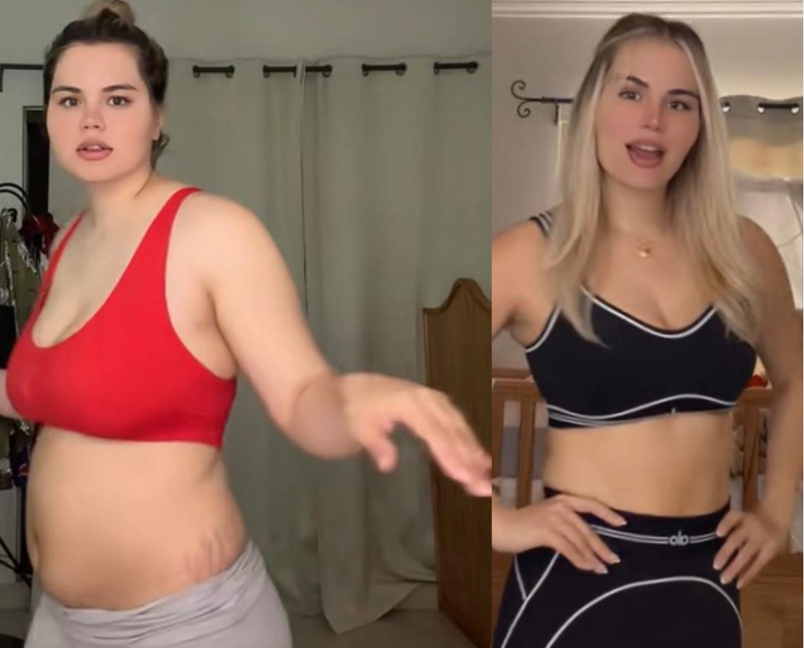 Luana Alonso pureó por el cuerazo que ya tiene otra vez