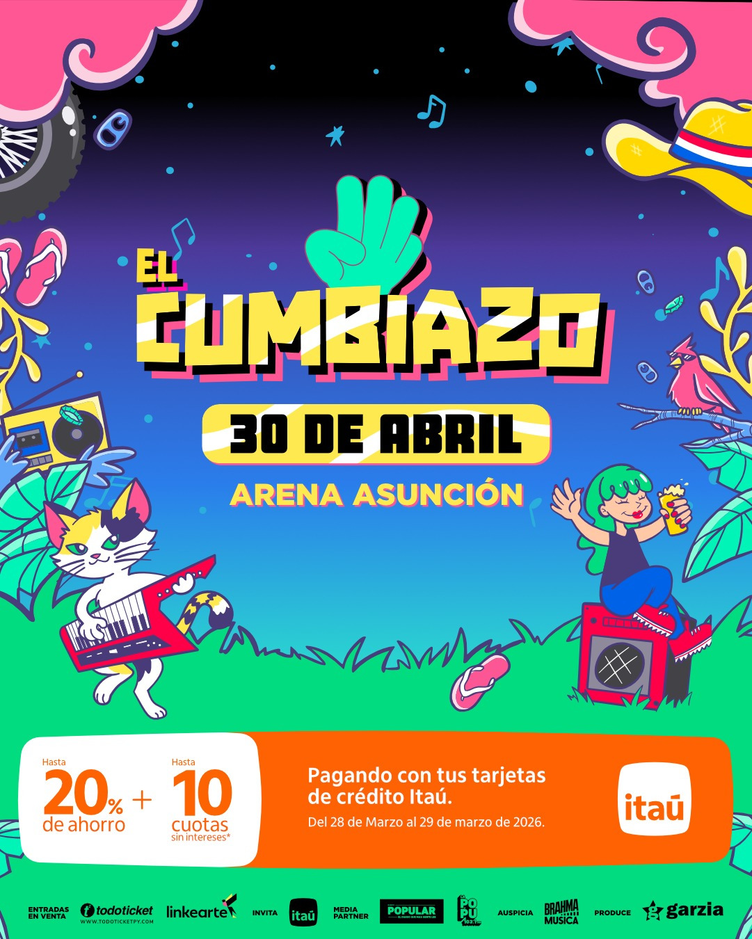 ¡Promo imperdible para el Cumbiazo!