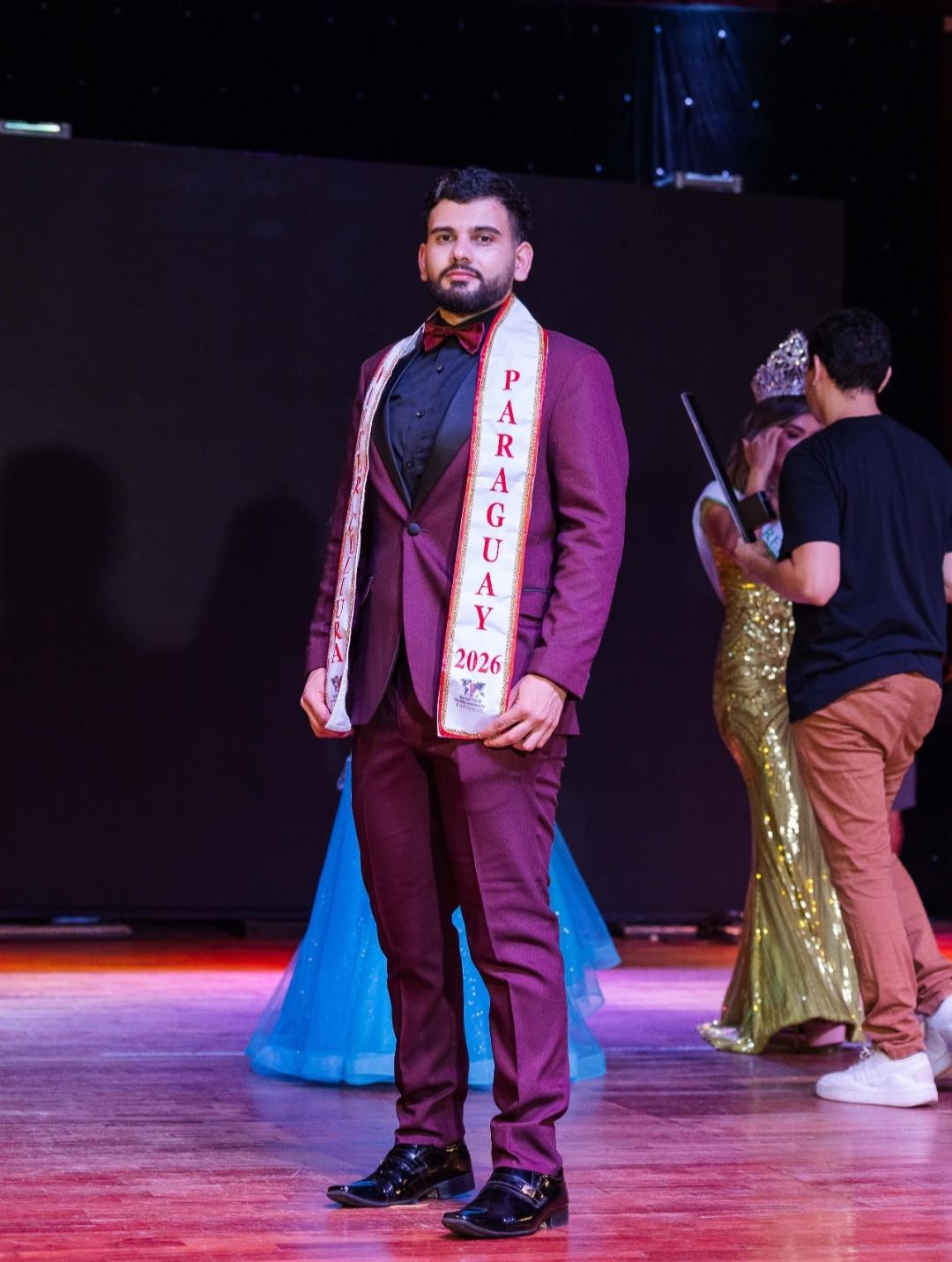 ¡Rubén Sanabria es el nuevo Míster Cultura Paraguay!