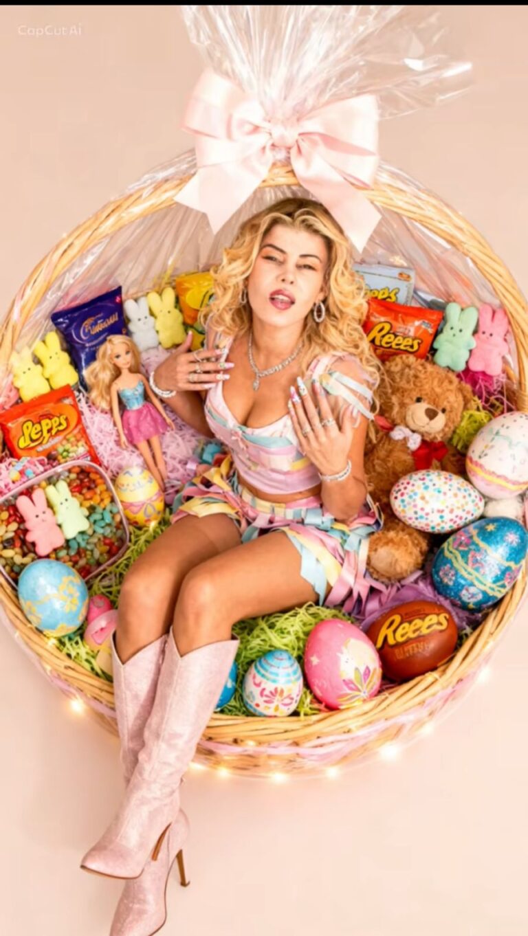 ¡Una conejita con estilo!