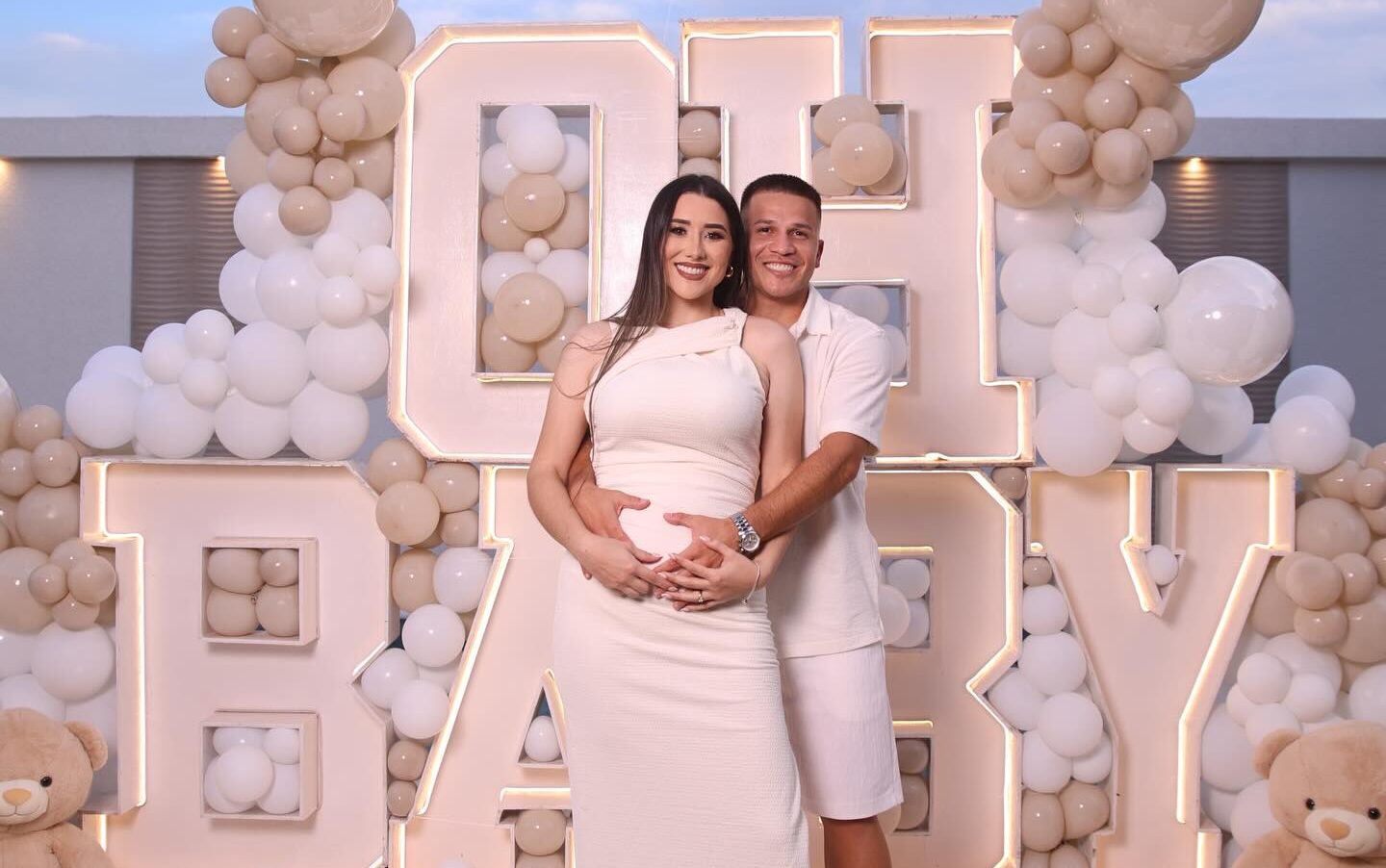 ¡El pelotero de Olimpia Hugo Quintana va a ser papá!