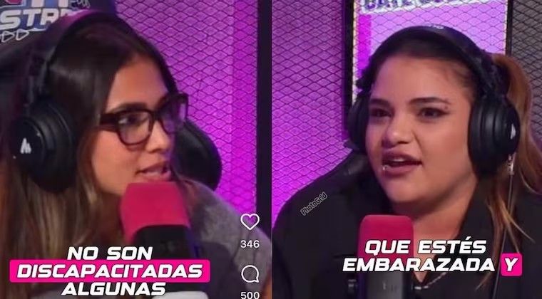 (VIDEO) Sarambí por influencers que dijeron: “Las embarazadas no son discapacitadas, algunas son inútiles”