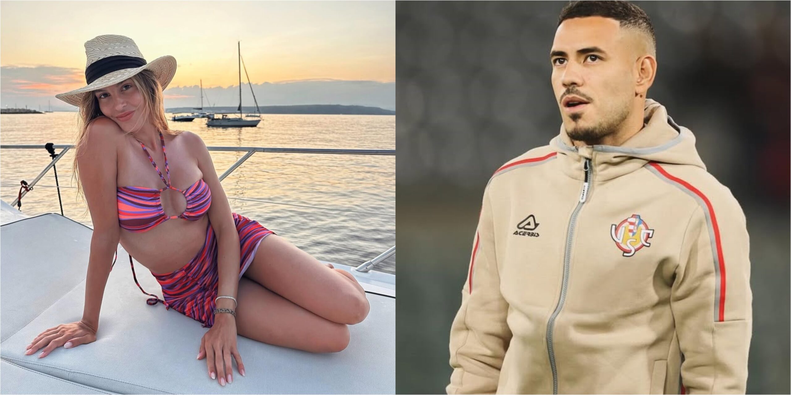 (GALERÍA) ¿Qué hacía Tonny Sanabria con esta rubiaza española en Italia?