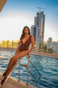 ¡Modelo dominicana enamorada de Paraguay!