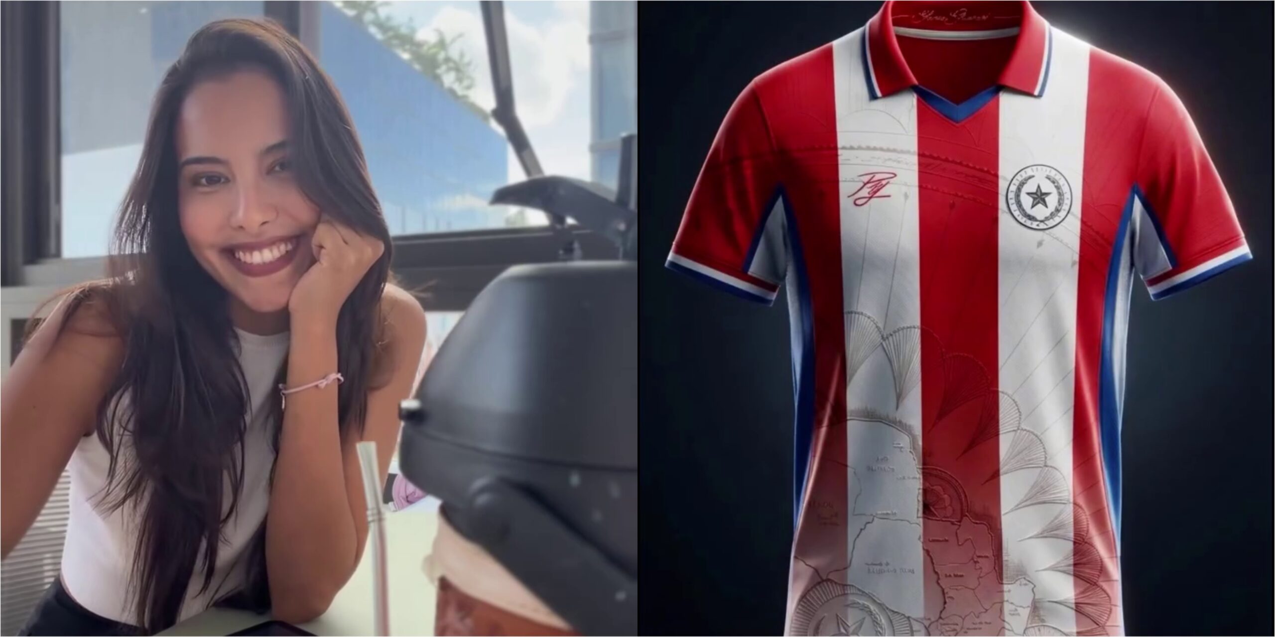 (VIDEO) ¡Famosa artista lanzará su diseño de remera albirroja que causó furor!