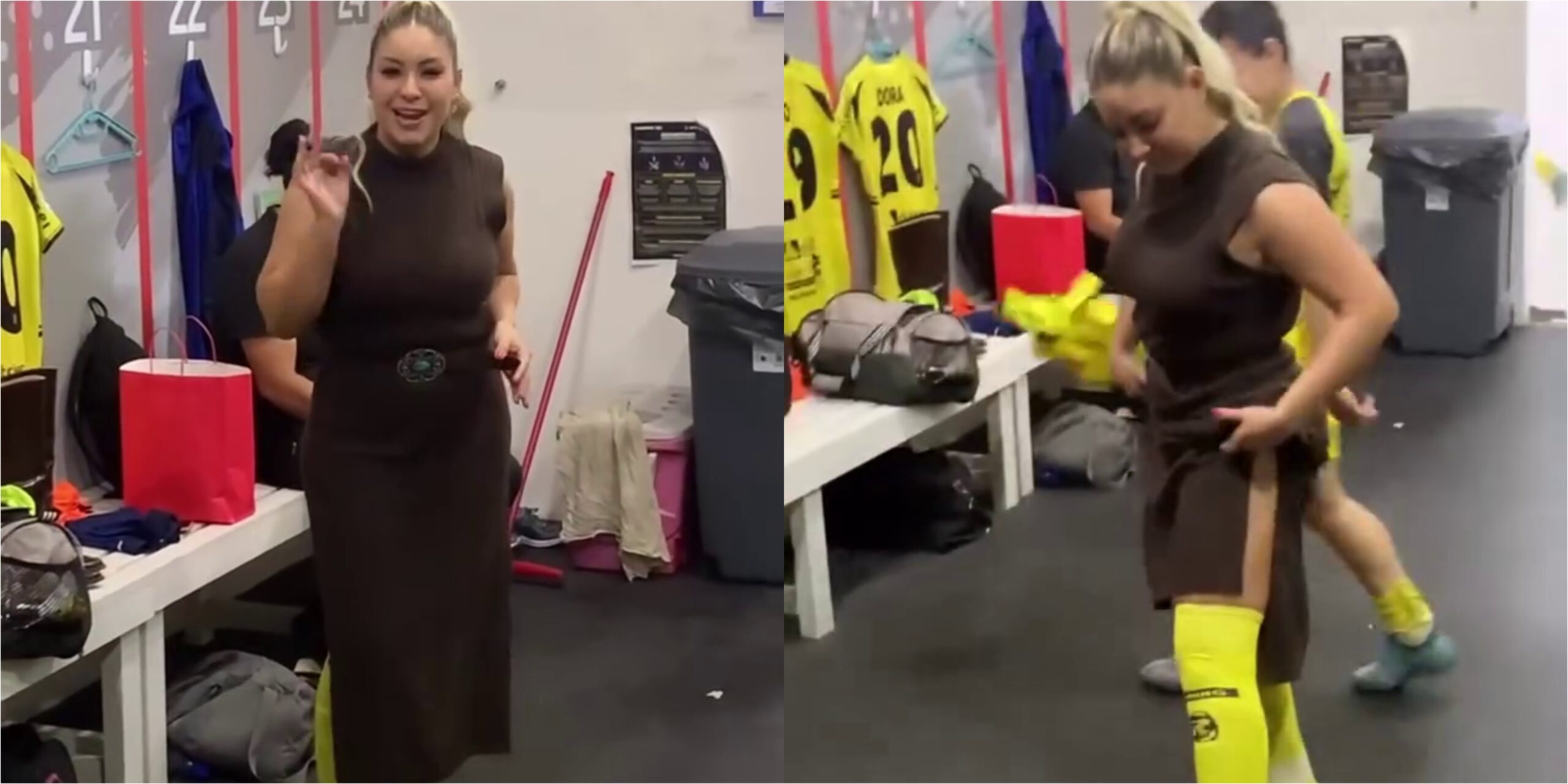 (VIDEO) ¡Fátima Román mostró el verdadero look “sport elegante”!