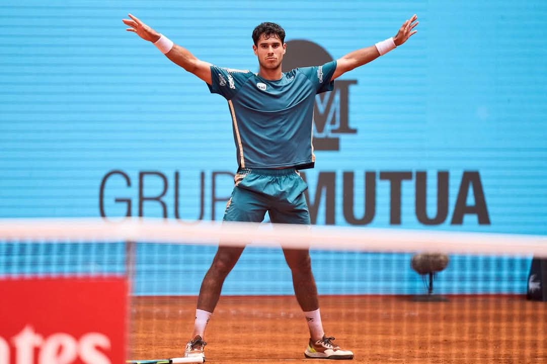 ¡Vallejo avanzó a la tercera ronda del Máster de Madrid!