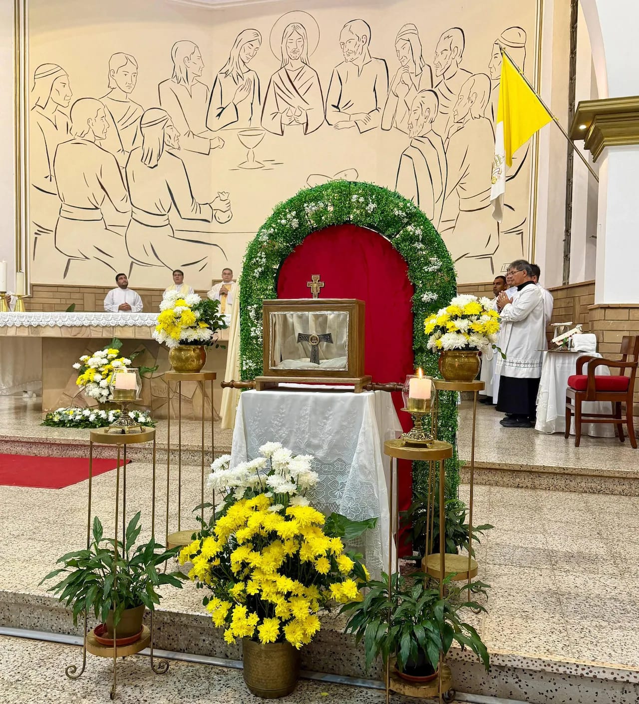 Reliquia de San Francisco trajo esperanza a la “Perla del Sur”