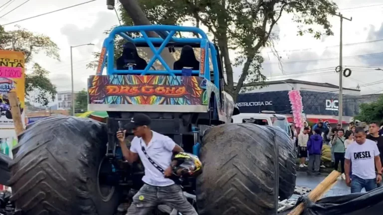¡Tragedia en “Monster Truck”! Se salió de control, mató a 3 y dejó 40 heridos en Colombia