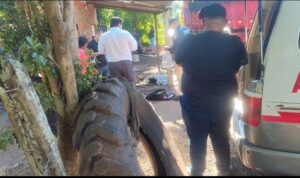 Cubierta okapu y mató a joven gomero en pleno laburo