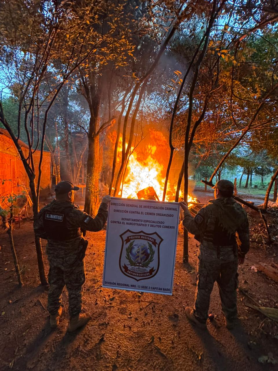 Ojehapypaite: Destruyen feroz laboratorio de macoña VIP