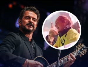 (VIDEO) ¡Arjona tuvo un noble gesto con una guardia de seguridad!