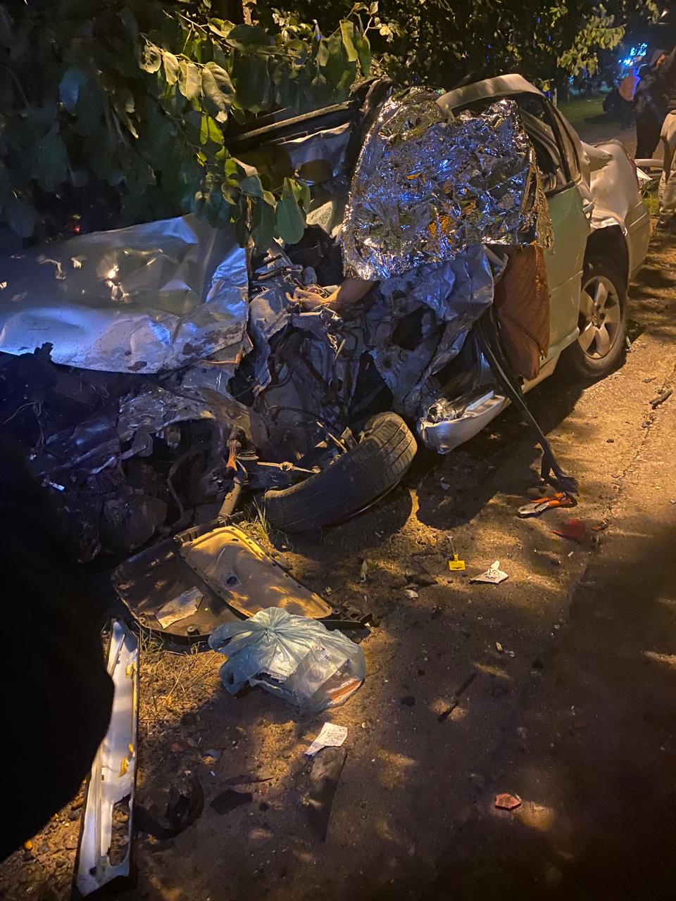 Tragedia rutera: choque frontal dejó tres muertos
