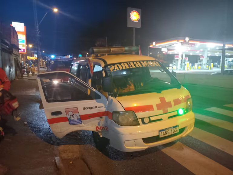 Cinco heridos en accidente vai en Fernando de la Mora