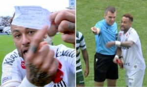 ¡Increíble! Cuarto árbitro se equivocó en el cambio y Neymar explotó