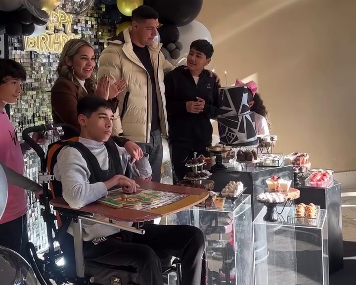(GALERÍA) ¡Mirá cómo festejó “Tacuara” Cardozo su cumple!