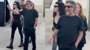 (VIDEO) ¡Fito Páez novillea con la hija de Moria Casán!