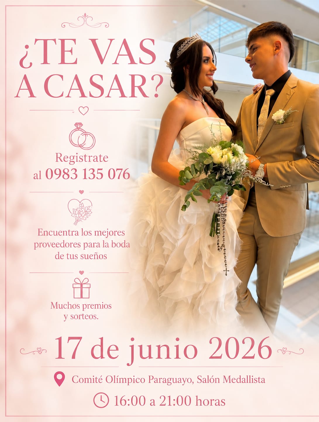 ¡Cuenta regresiva para Expo Boda Luque!