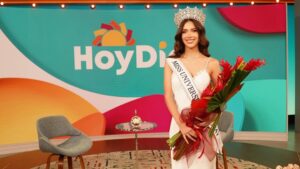 (GALERÍA) ¡Ñande Miss Universo estuvo por Telemundo y cumplió su sueño!