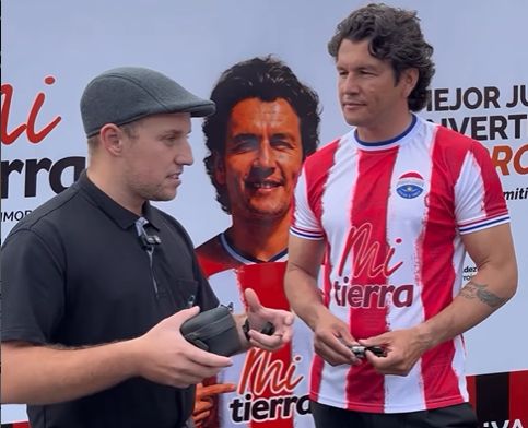 ¡Apénami! Nelson Haedo hablando en alemán