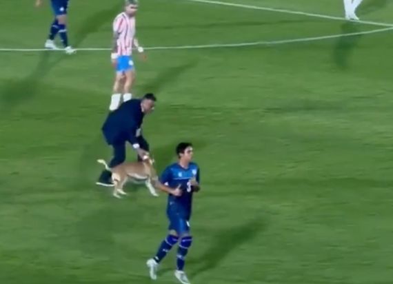 Jagua’i no se quiso perder la despedida de la Albirró y entró a hacer su show