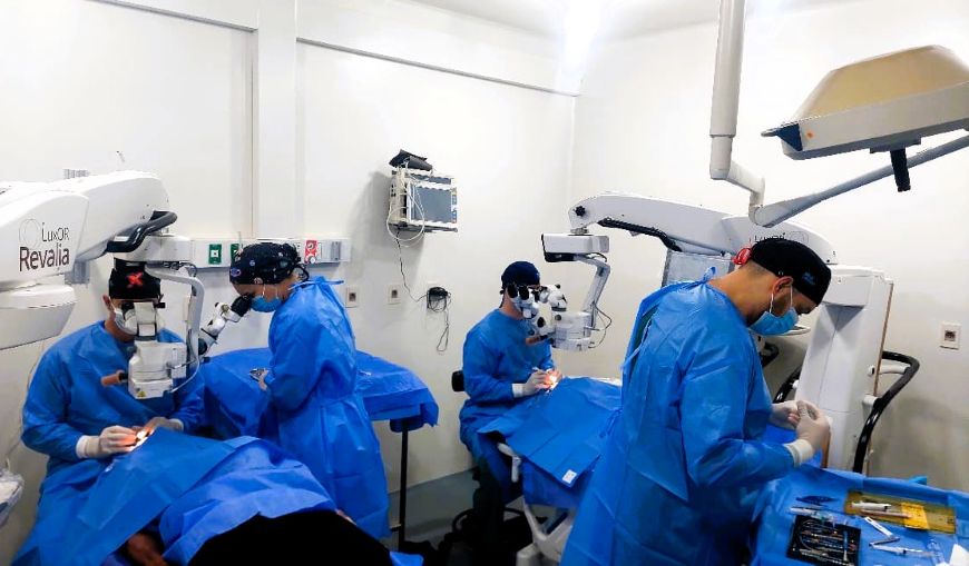 Son 30 pacientes que recuperaron la visión tras ci