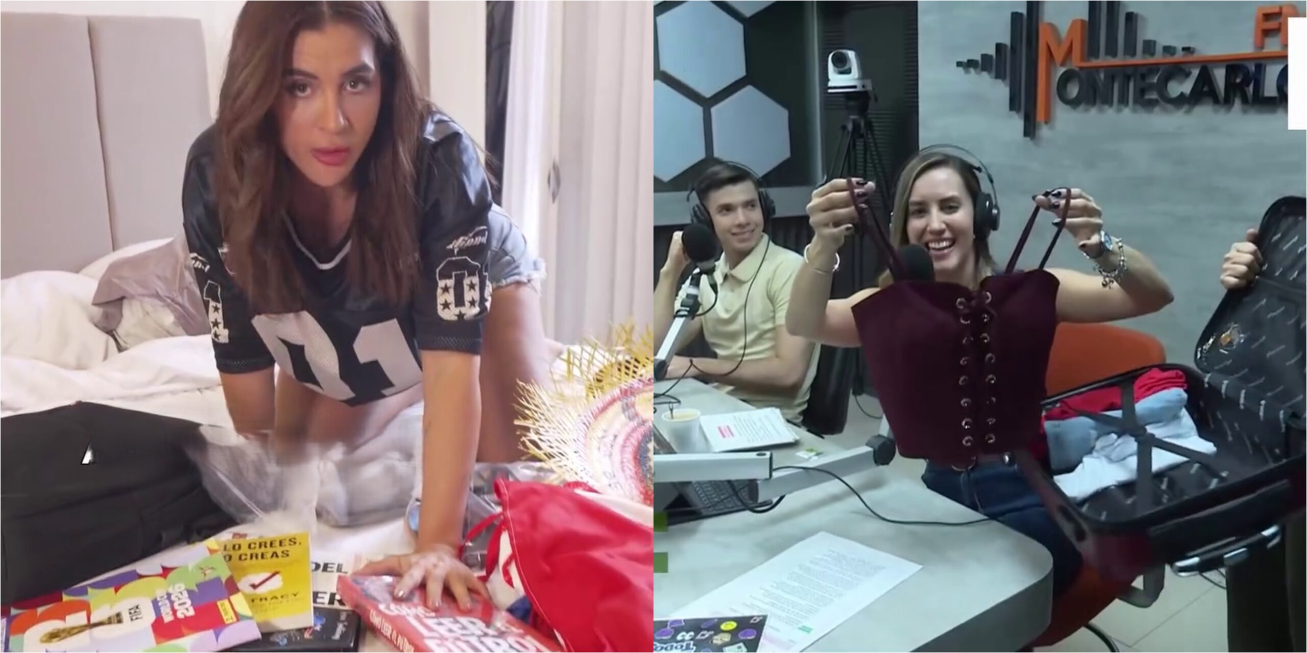 (VIDEO) ¡Mirá lo que llevan Jessi Santa Cruz y Marta Díaz en