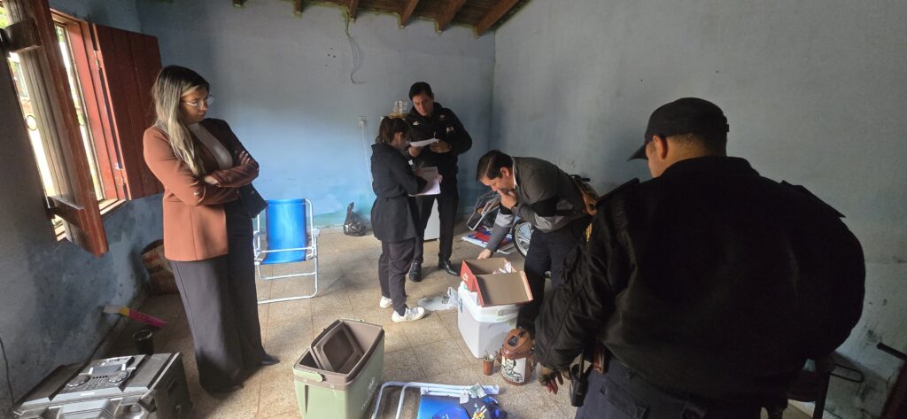 Operativo antidrogas en Villarrica: Hallan drogas 