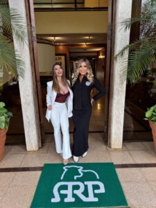 ¡Rocío Adorno cronista y conductora de tevé en la 