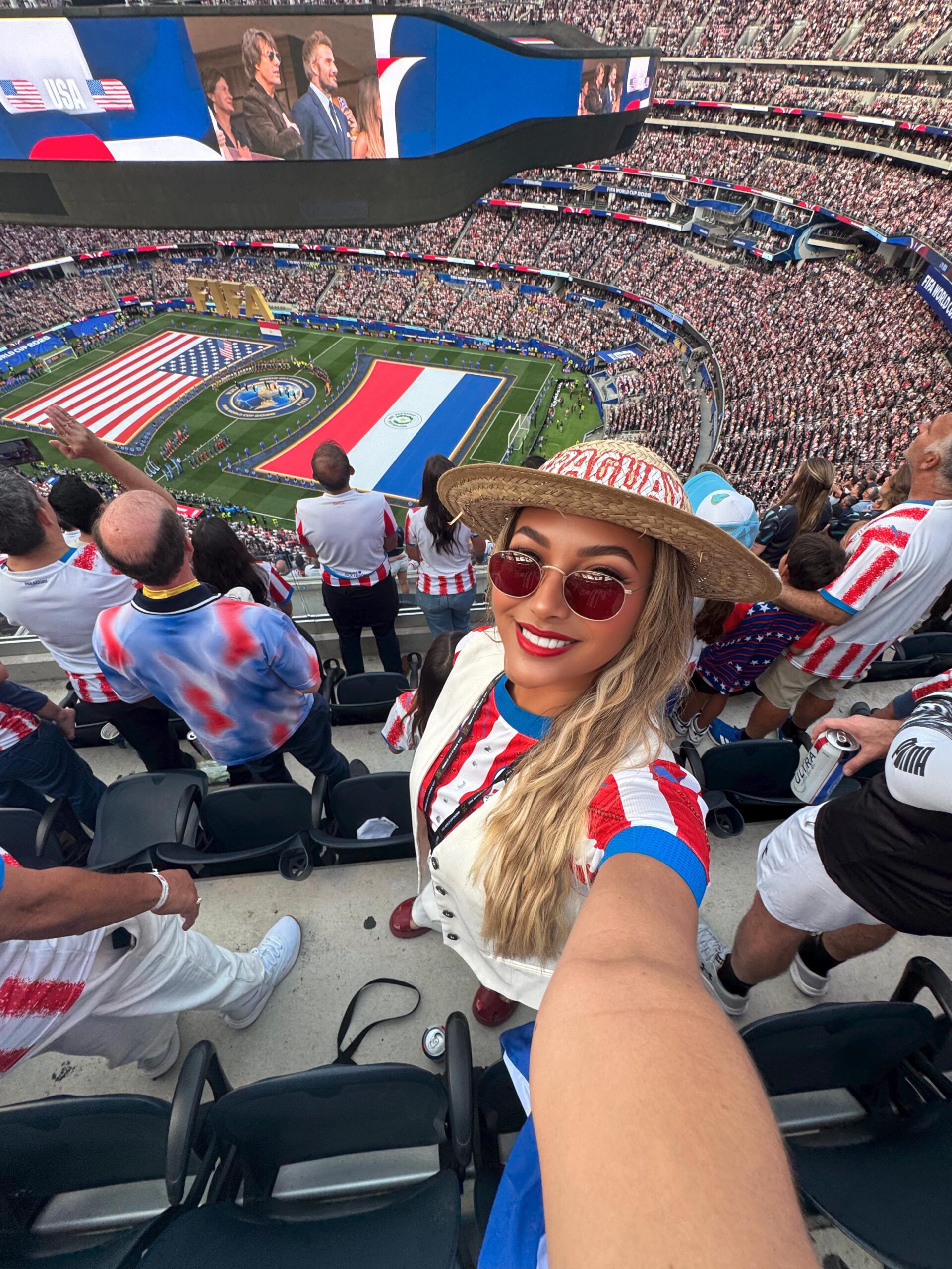 Gi Britos de cobertura en el Mundial: “El paraguayo nunca abandona”