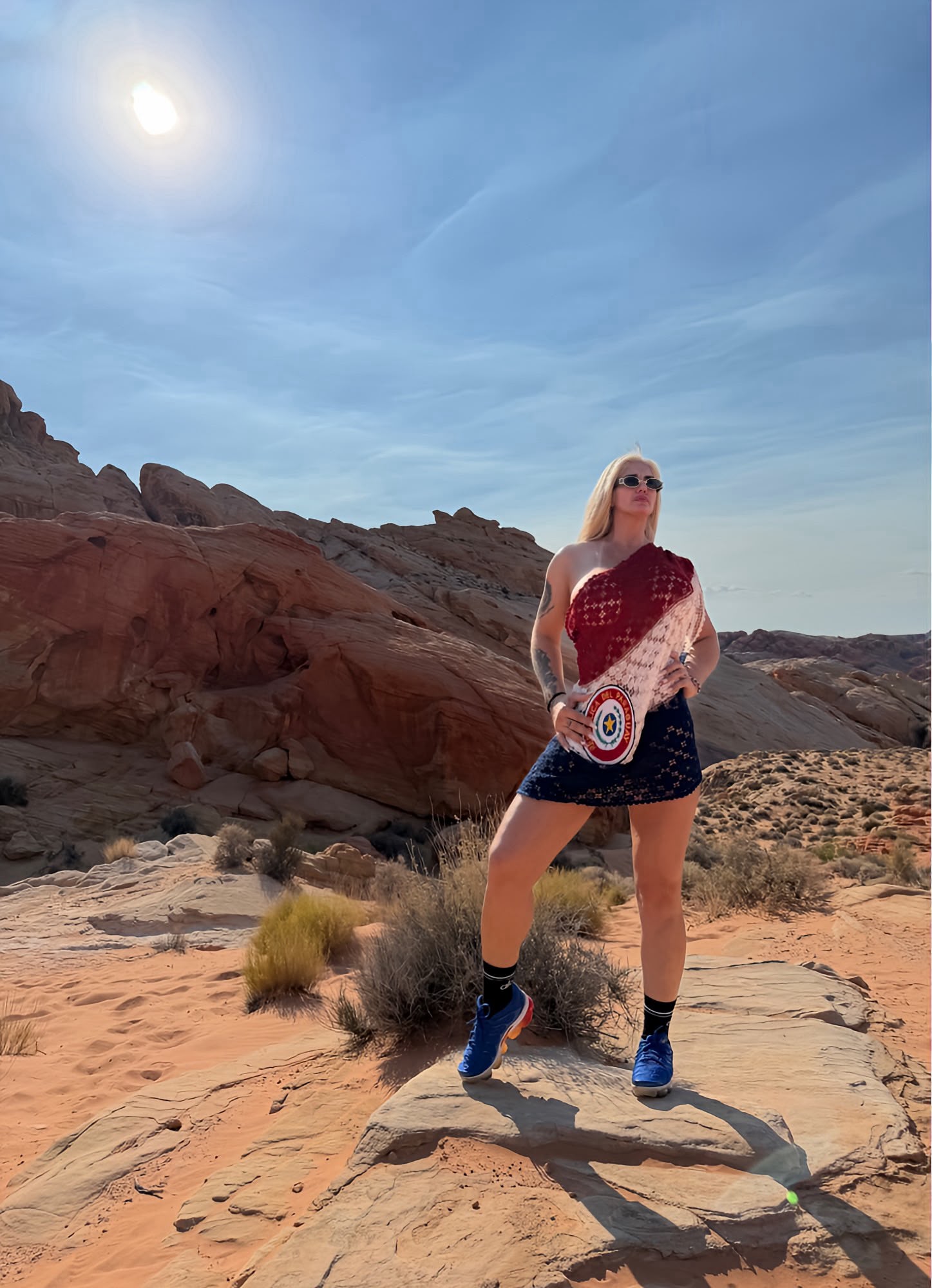 El grito eufórico por la sele de Lilian Ruiz en el gran Cañón del Colorado