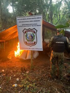 Duro golpe: Ojehapy 2 toneladas y media de macoña