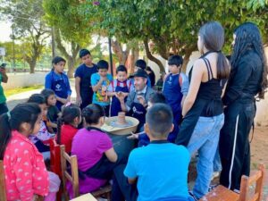 Ojejapota taller para niños en vacaciones