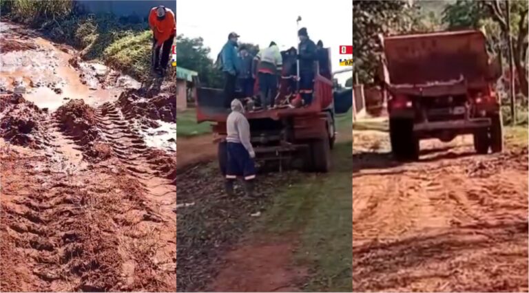 (VIDEO) ¡Novaseo! Arreglaron calles de Capiatá porque se mudó Orlando Gill