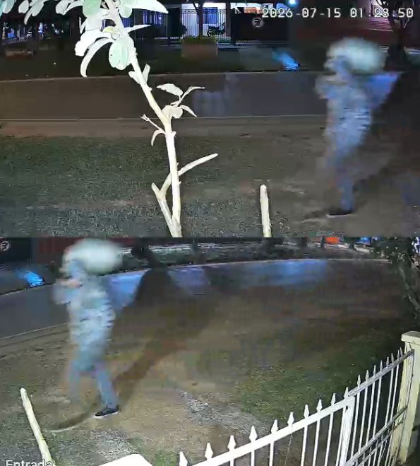Malandro grabado llevando garrafa ijapére, cayó preso