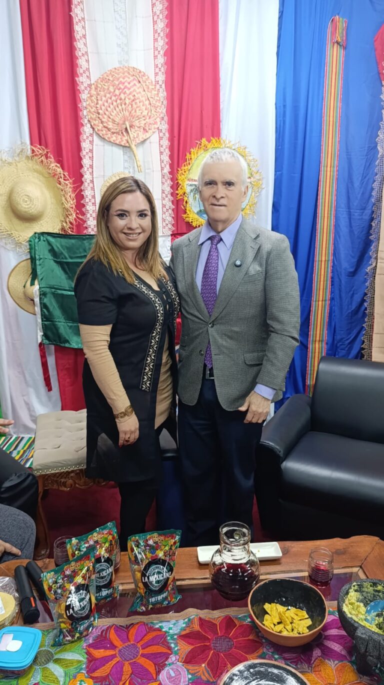 ¡Ñañembyaty con el embajador de México en Paraguay!