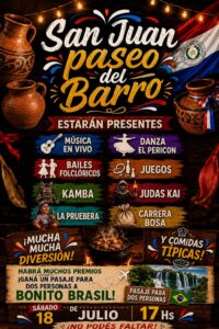 ¡Todo listo para el San Juan en el Paseo del Barro!