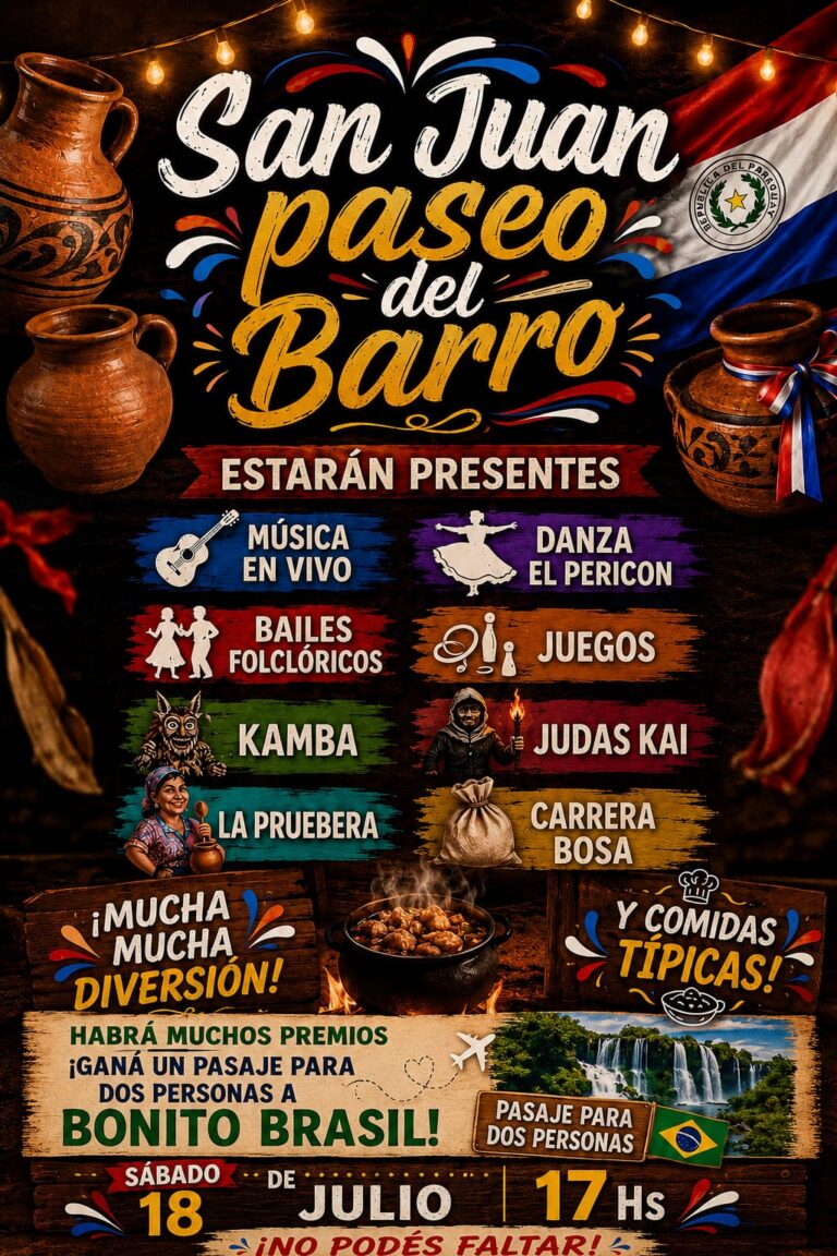 ¡Todo listo para el San Juan en el Paseo del Barro!