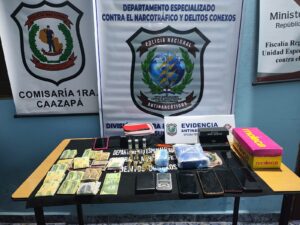 Caazapá: Anulan importante “boca de fumo” Caazapá: Anulan importante “boca de fumo”
