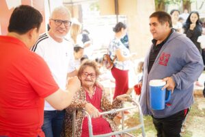 “Rigo” Chamorro recorrió Don Bosco de CDE y compartió almuerzo con la muchachada