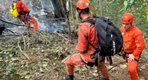 Oiko jeyma accidente de helicóptero en Río de Janeiro