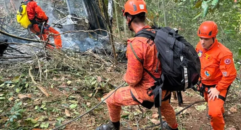 Oiko jeyma accidente de helicóptero en Río de Janeiro