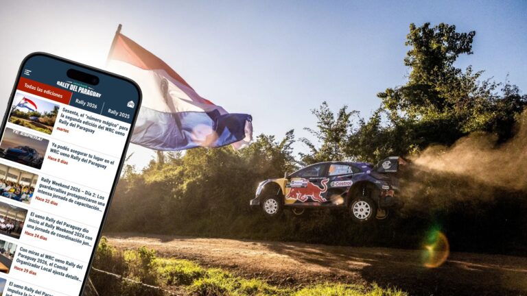 WRC estrena la app “Rally del Paraguay” para orientar al público y reforzar la seguridad