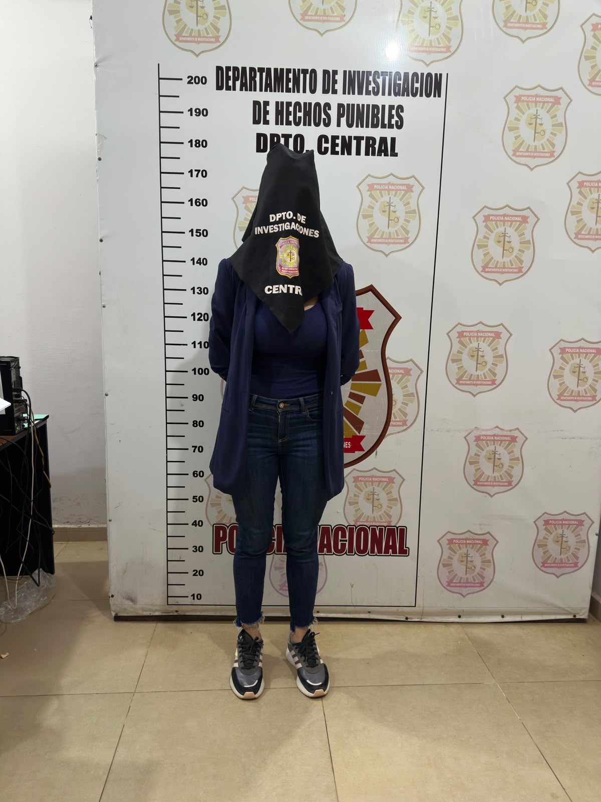 ¡Exmodelo cayó presa en Luque! ¡Exmodelo cayó presa en Luque!