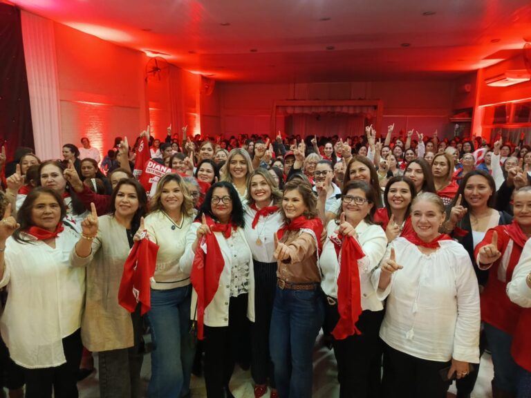 Diana Recalde recibe apoyo de mujeres colo’o y chovy en Villa Elisa