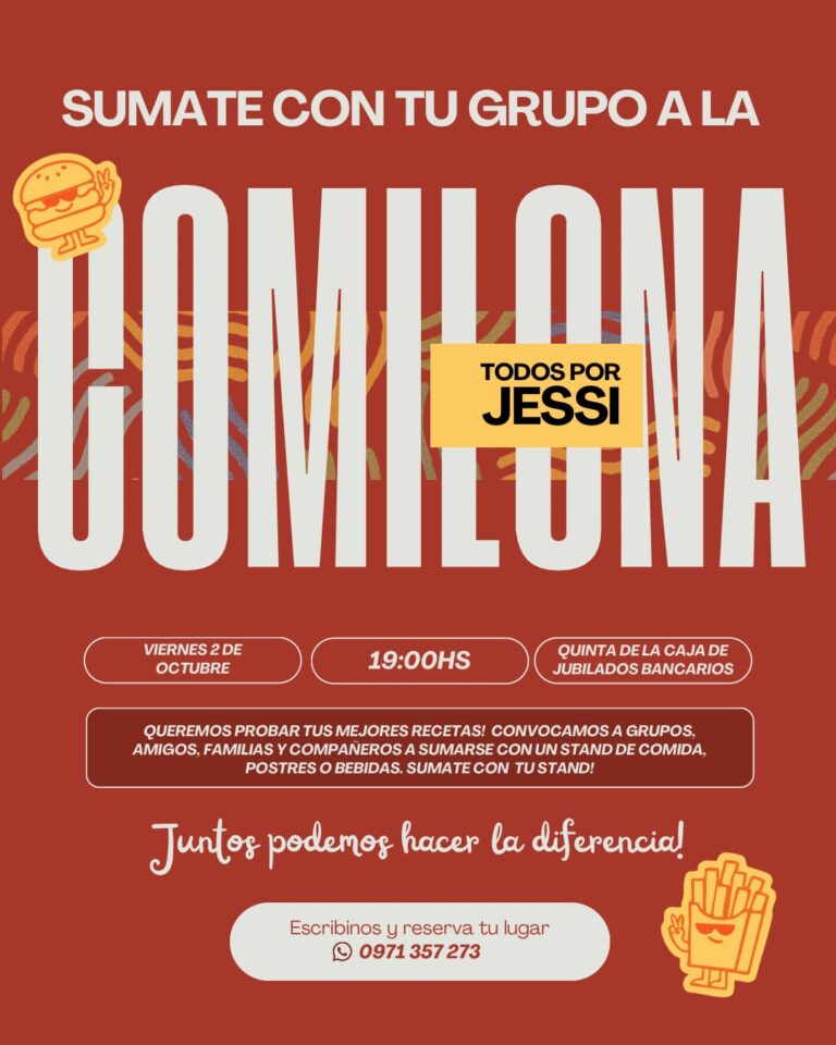 Organizan una gran comilona solidaria para este 2 de octubre