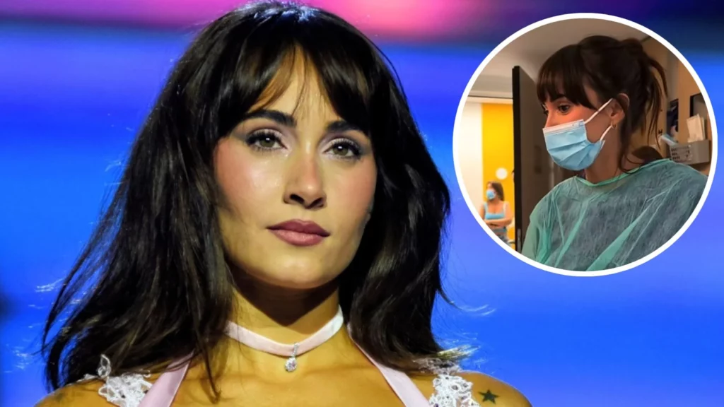 (VIDEO) ¡La cantante Aitana sorprendió a sus mini fans en estado delicado!