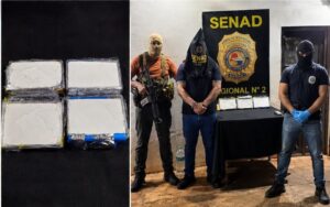 Oñembo “pasero” ha ojepilla con cocaína