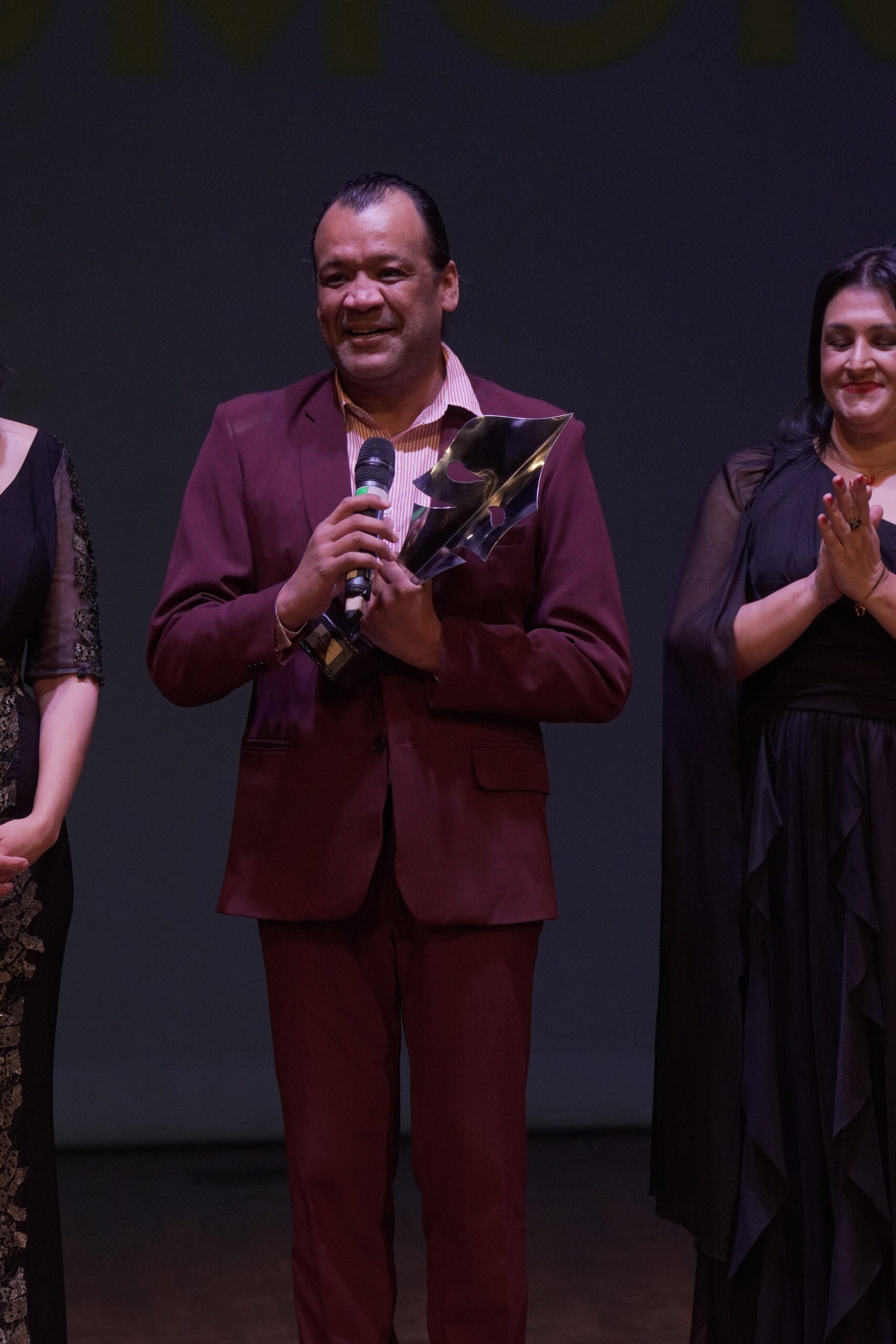 Entrega de los Premios Edda de los Rios en el Teatro Agustín Barrios